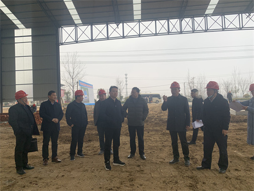 萬人助萬企，節(jié)后送關(guān)懷——上級部門領(lǐng)導(dǎo)視察永和集團(tuán)城陽城拌合站建設(shè)情況！
