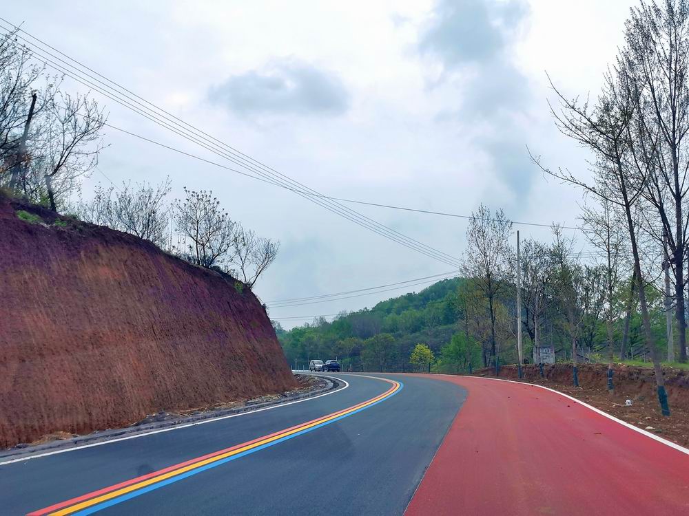 新進展，串聯(lián)郝堂景區(qū)！這條旅游路改造基本完工